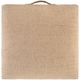 Surya Palmetto Camel 24"x24" Toss Pillow-1