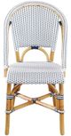 Furniture Classics Leroy Blue/Light Brown/White Dining Side Chair-1