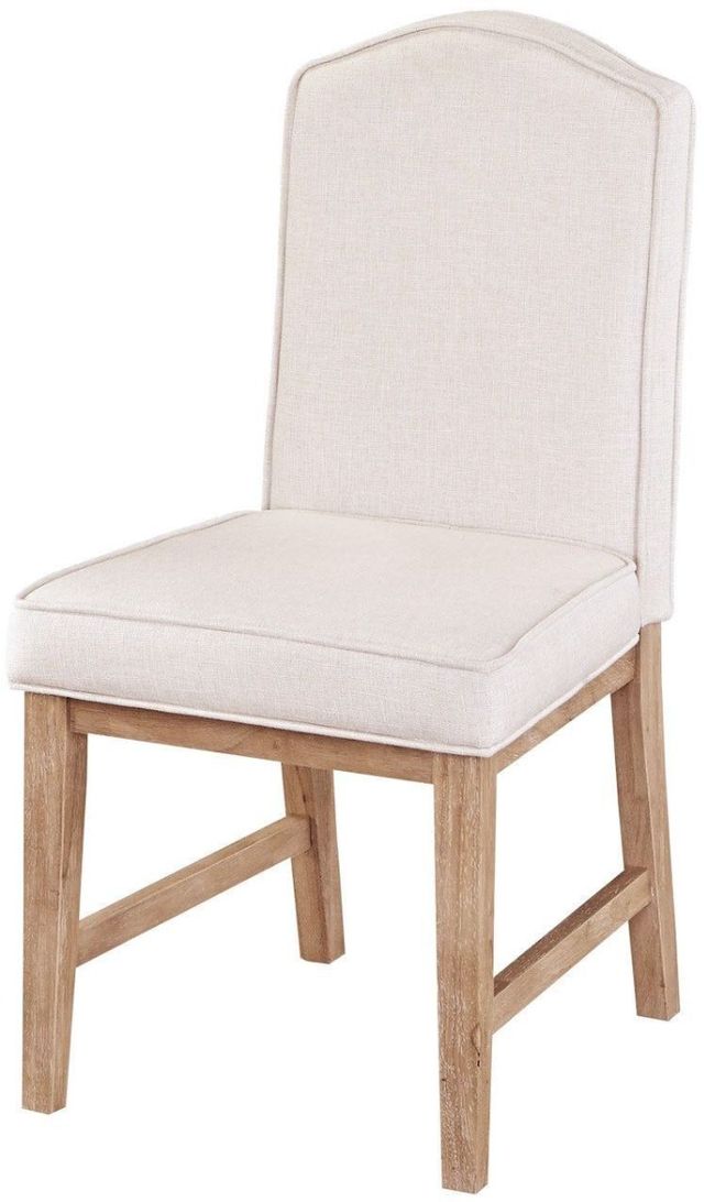 homestyles® Cambridge Whitewash Upholstered Dining Chairs-1