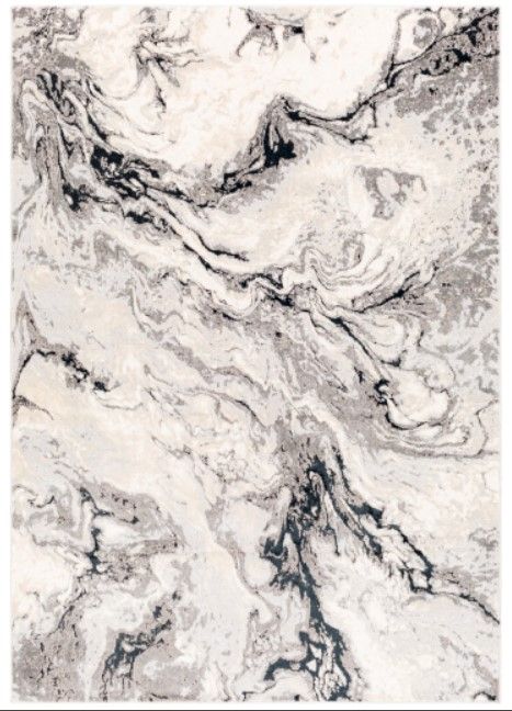 Surya Impulse Light Cream/Light Gray 4'x6' Area Rug-0
