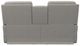 La-Z-Boy® Finley Parchment Manual Wall Reclining Loveseat with Console-4