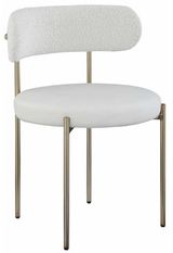 Cream-Brushed Brass