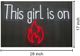 Classy Living Enlightened This Girl is On Fire Neon Sign-2