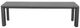 CabanaCoast® Customizable Origin Stone 63" Outdoor Bench-1