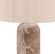 Dovetail Furniture Raja Antique Brass/Natural Stone Table Lamp-0