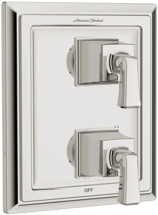 American Standard Town Square® S Polished Nickel 2-Handle Integrated Shower Diverter Trim Only-0