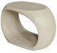 Moe's Home Collection Albers Cream Concrete Outdoor Stool-1