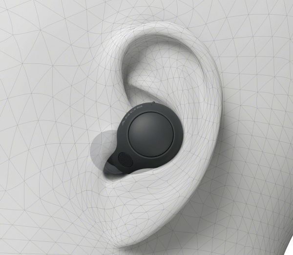 Sony® Black In-Ear Noise-Canceling Headphones-3