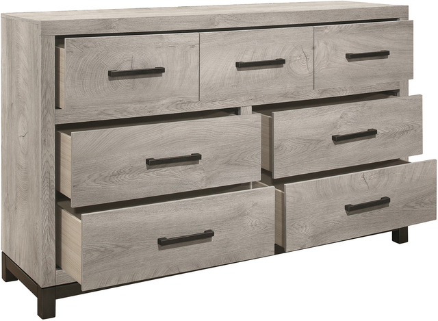 Homelegance® Zephyr 4-Piece Gray Queen Bedroom Set-3