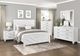 Homelegance® Corbin White Full Panel Bed-0