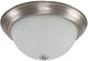 YHD Satin Nickel 3-Light Flush Mount Lighting-1
