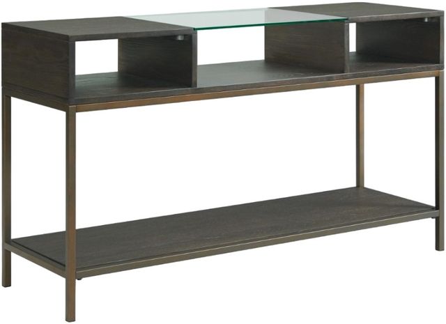 Riverside Furniture Hyde Caviar Rectangular Console Table-0
