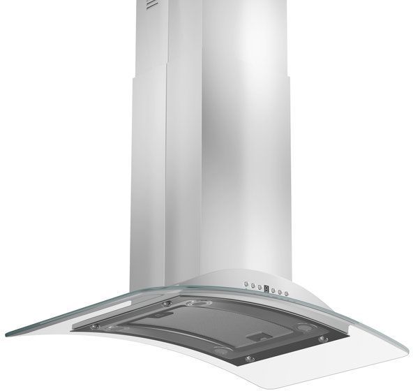 ZLINE 36" Stainless Steel Island Range Hood-1