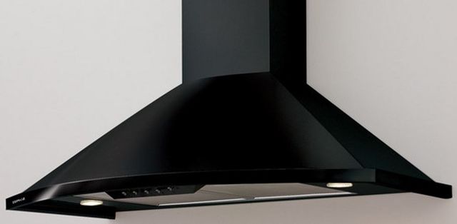 Zephyr Essentials Europa Savona 36" Black Wall Hood-0