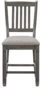 Homelegance® Granby Antique Gray Counter Chair-2