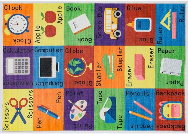 MDA Rugs Kids Rugs 5'x7' Style 7 Area Rug-1