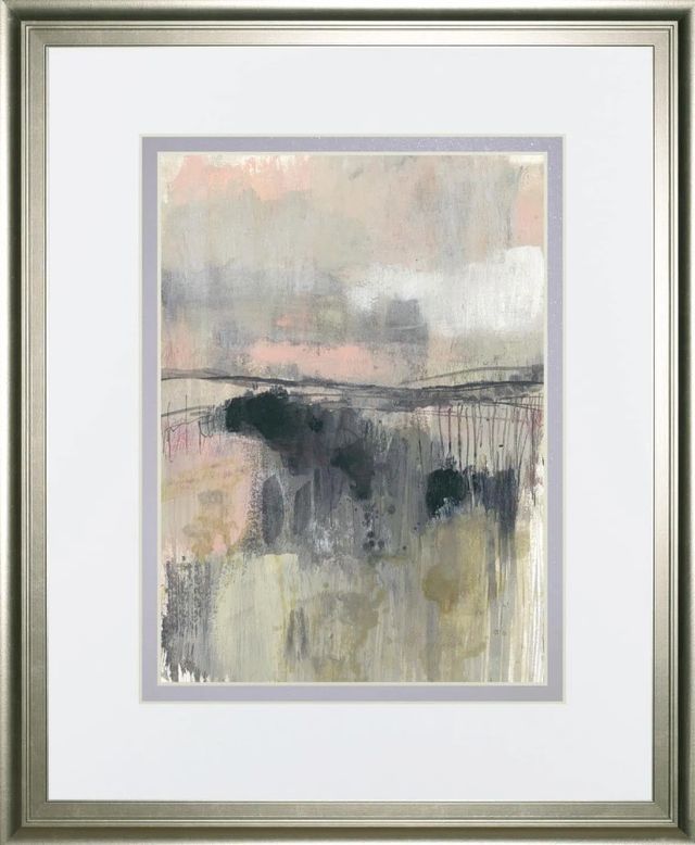 Classy Art Blush Horizon II BY Jennifer Goldberger Wall Art-0