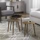Uttermost® Kasai 3-Piece Antique Gold Coffee Table Set-1