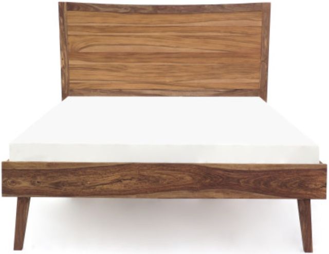 Porter International Designs Fusion Brown Queen Panel Bed-1