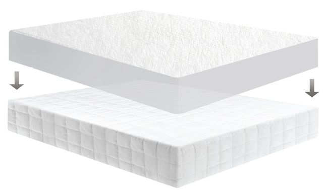 Malouf® SLEEP TITE® PR1ME® Terry Queen Mattress Protector-3