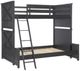 Legacy Classic Flatiron Midnight White Youth Twin/Twin Bunk Bed-4