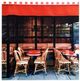 YHD Red Bistro II Wall Art-0