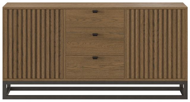 HH2 Home Reserve Light Brown 60'' Entertainment Console-2