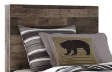 Benchcraft® Derekson 6-Piece Multi Gray Twin Panel Headboard Bedroom Set-1