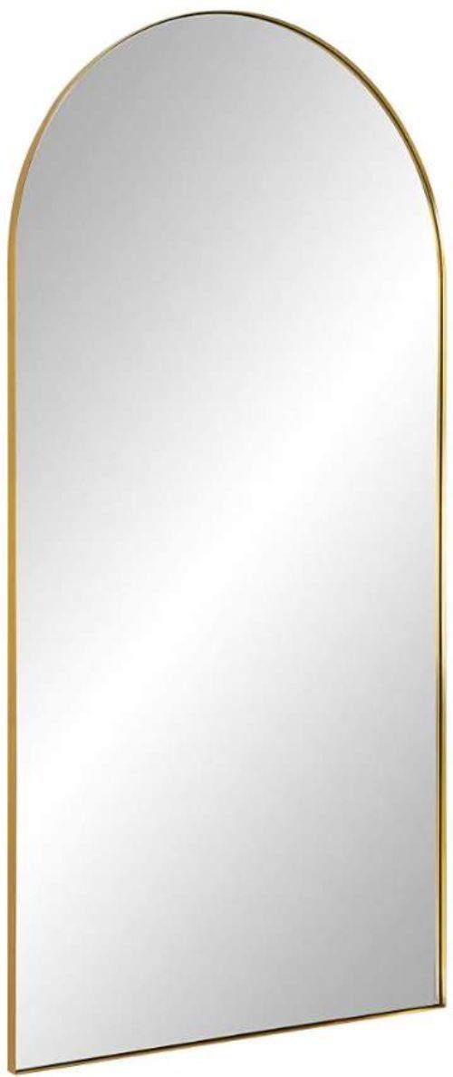Uttermost® Crosley Antique Brass Arch Mirror-3
