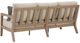 Signature Design by Ashley® Hallow Creek Driftwood Fabric/Resin Outdoor Sofa with Cushion-3