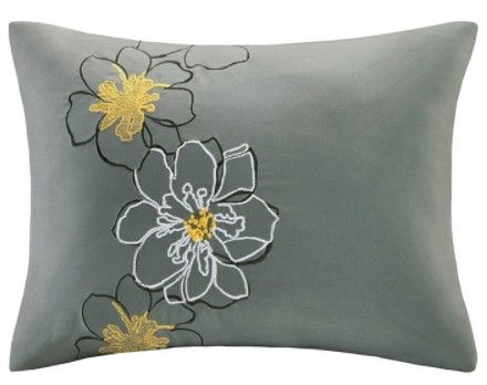 Olliix by Mi Zone Allison Yellow Full/Queen Reversible Coverlet Set Mi Zone-1