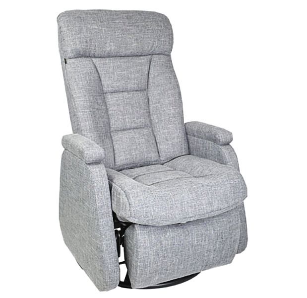 PEL International NEO 56 Series Gray Manual Recliner-0