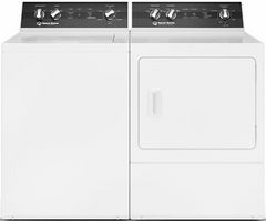 Speed Queen® White Laundry Pair