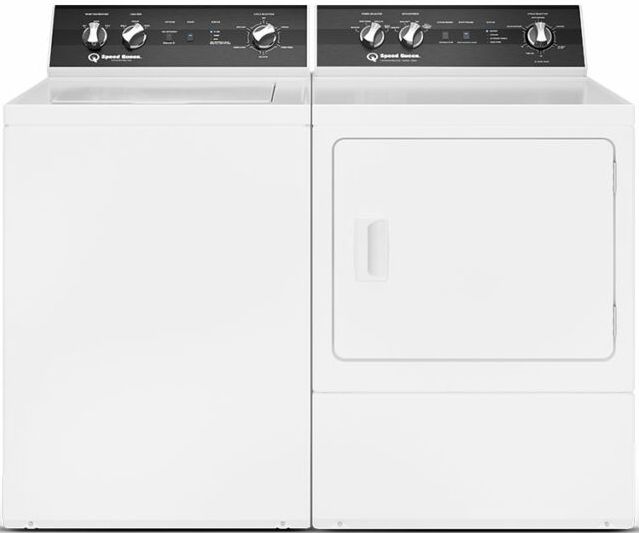 Speed Queen® White Laundry Pair