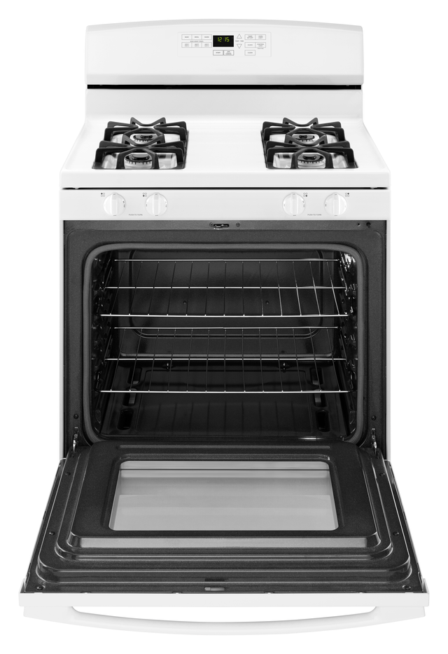 Amana® 30" White Freestanding Gas Range-1