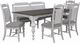 Liberty Furniture River Place 6-Piece Gray/Riverstone White/Tobacco Rectangular Dining Set-0
