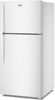 Whirlpool® 30" 19 Cu. Ft. White Top Freezer Refrigerator with Total Coverage Cooling-2