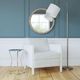 Bassett Mirror Zeena Whitewash Wall Mirror-4
