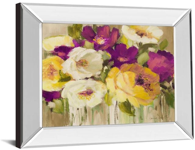 Classy Art Deep in Purple I by Lanie Loreth Mirror Framed Wall Art-1
