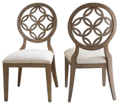 HH2 Home Savona 2-Piece Vintage Gray Dining Chair Set-0