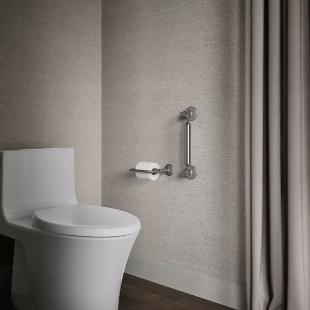 KOHLER® Artifacts® Vibrant Titanium 12" Grab Bar-3