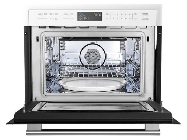 FORNO® Oliena 1.6 Cu. Ft. White Electric Speed Wall Oven-2