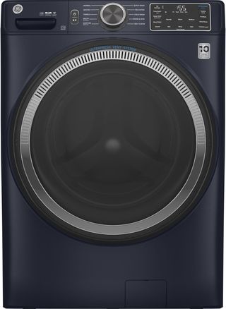 GE® ENERGY STAR® 4.8 Cu. Ft. Sapphire Blue Smart Front Load Washer UltraFresh Vent System with OdorBlock™ and Sanitize w/Oxi