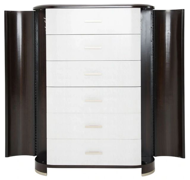 Michael Amini® Paris Chic Espresso 6-Drawer Chest-1