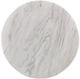 Furniture Classics Elliston Gleaming White Trumpet Table with Gray Base-1