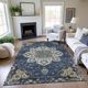 Dalyn™ Rug Company Silk Road SR6 Navy 5'x8' Area Rug-4