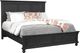 aspenhome® Oxford Black King Low Profile Panel Bed-0