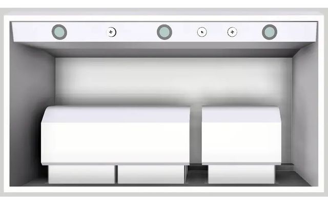 Vent-A-Hood® 48" White Wall Hood-2