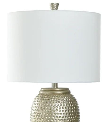 StyleCraft Champagne Silver Table Lamp-1
