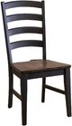 A-America® Stormy Ridge Chickory/Slate Black Ladderback Dining Side Chair-0